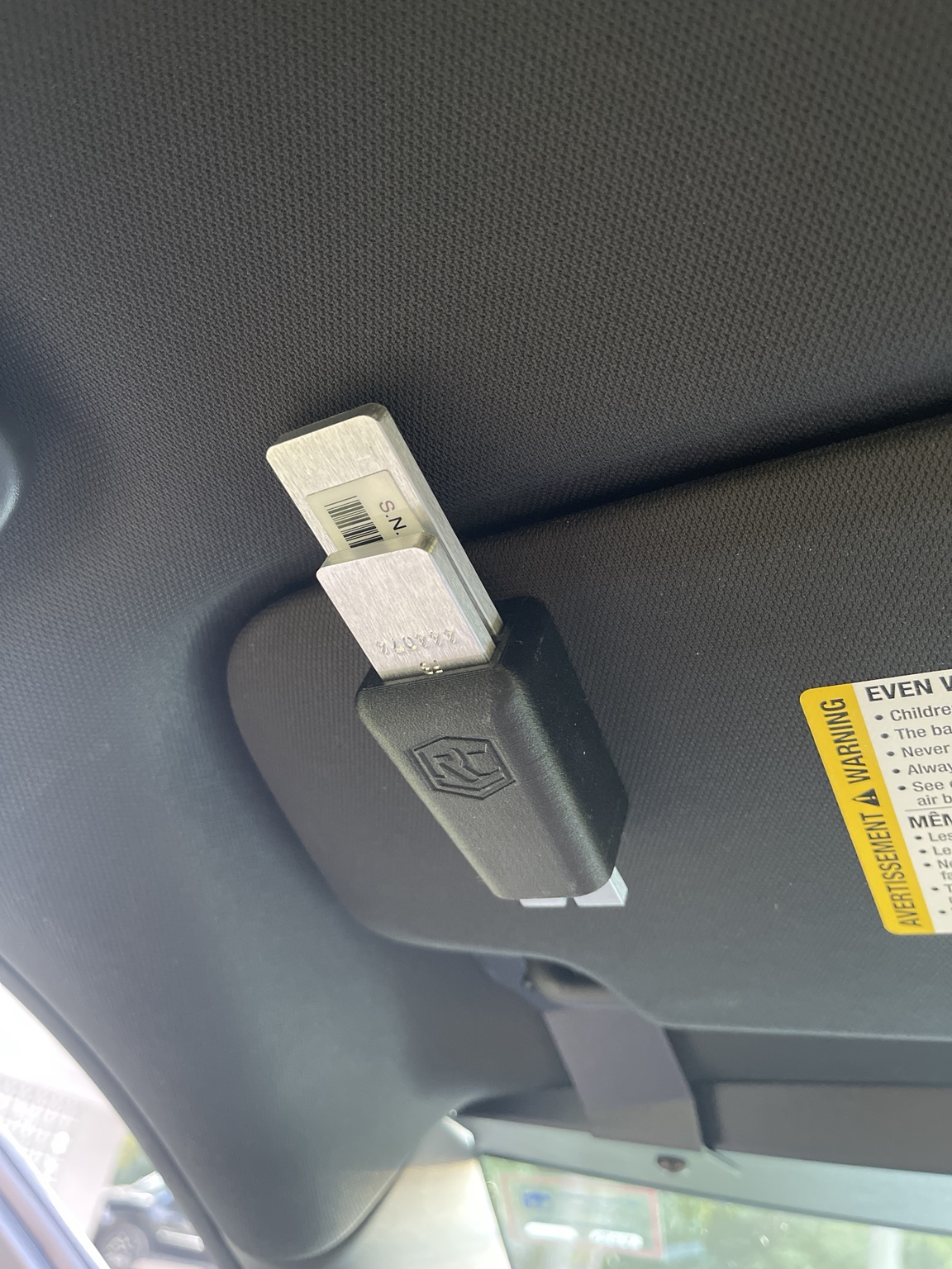 Radar Tuning Fork Visor Holder view 3